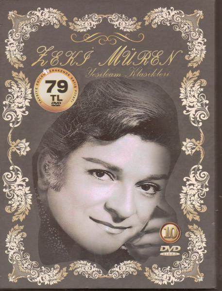 Zeki Müren (Filmleri Seti - 10 DVD)